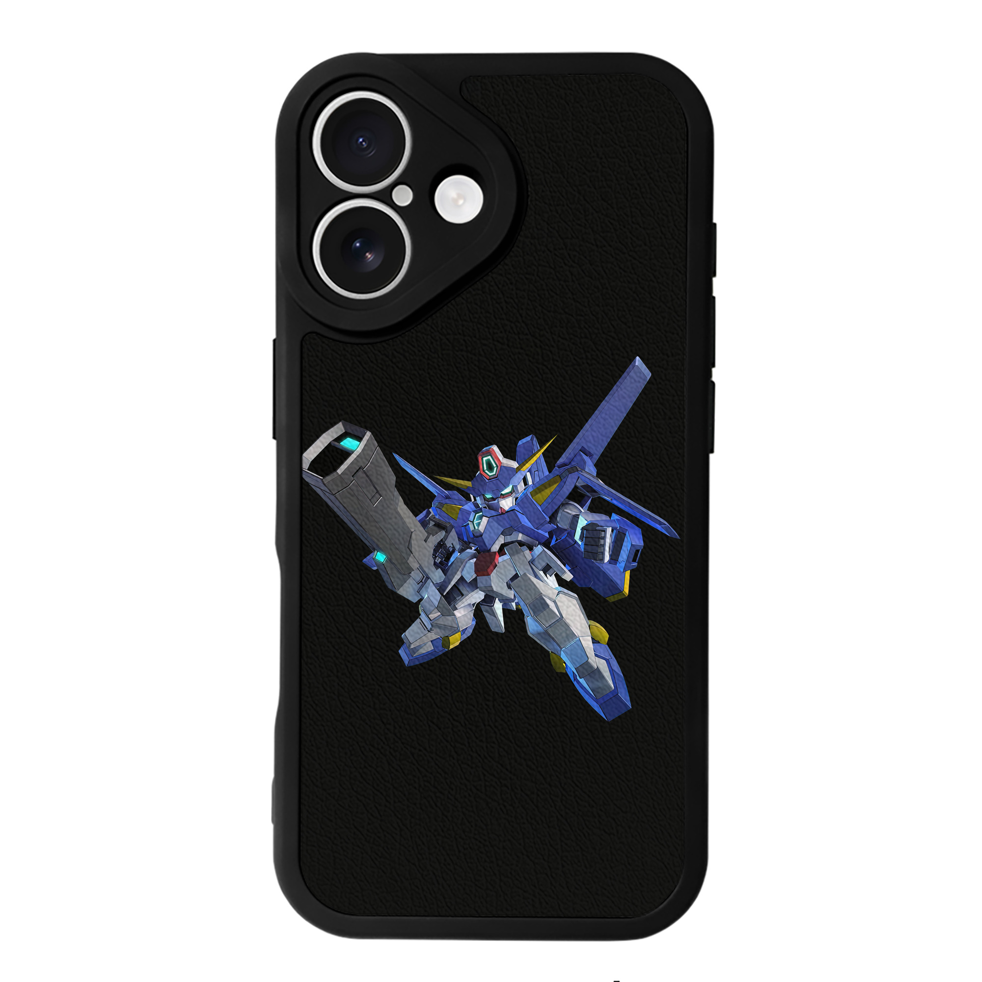 （画像用） 機動戦士ガンダム Mobile Suit Gundam 【iPhone 16シリーズ対応】シリコンスマホケース（レザー調） 材質：シリコン